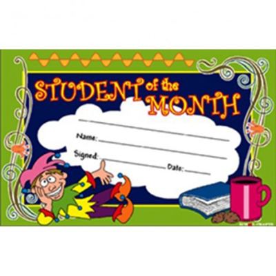 Student Of the Month Award A 019