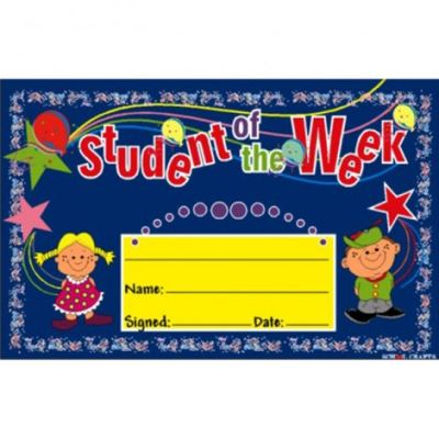 Student Of the Week Award A 020
