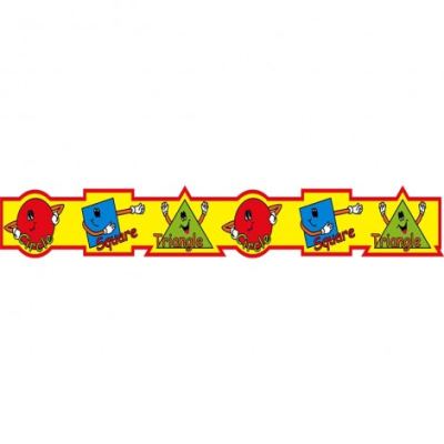 Shapes Decoration Border 50 feet DB002