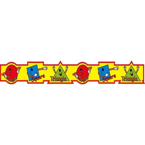 Shapes Decoration Border 50 feet DB002