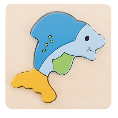 3D Fish Inset Puzzle TA055