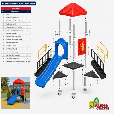 Outdoor Play Booster ODPE 016