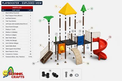Outdoor Play Booster ODPE 027