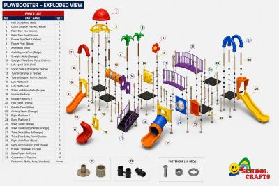 Outdoor Play Booster ODPE 029