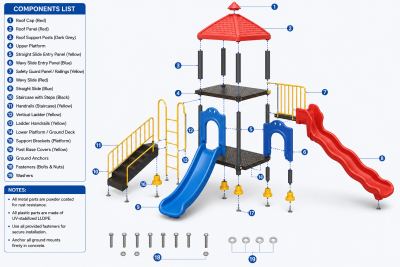 Outdoor Play Booster ODPE 057