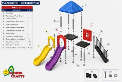 Outdoor Play Booster  ODPE014